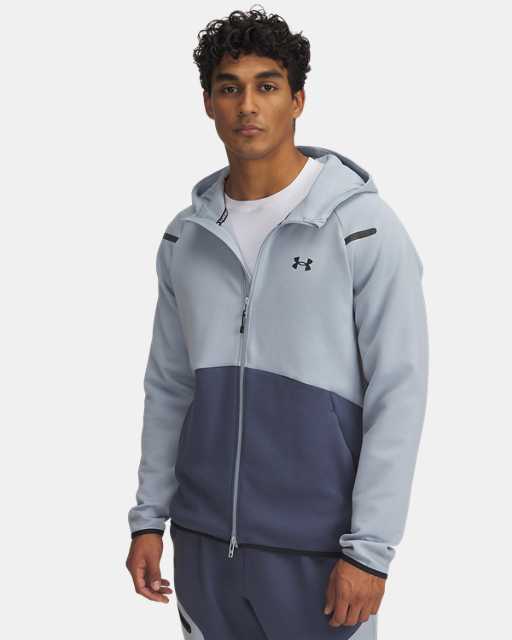 Sweat à capuche entièrement zippé UA Unstoppable Fleece pour homme Sweat à capuche entièrement zippé UA Unstoppable Fleece pour homme