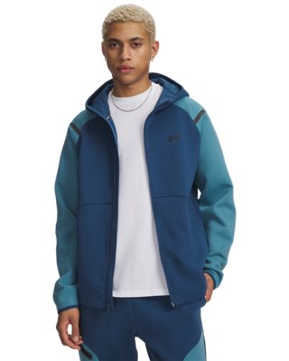 Sweat à capuche entièrement zippé UA Unstoppable Fleece pour homme
