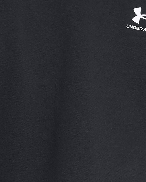 Men's UA Icon Fleece Taping Crew, Black, pdpMainDesktop image number 0