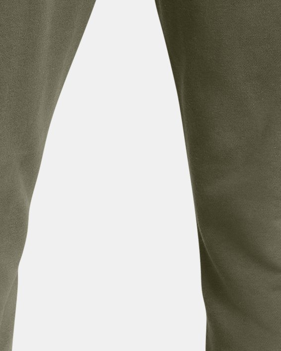 Men's UA Icon Fleece Taping Joggers, Green, pdpMainDesktop image number 1