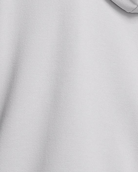 Men's UA Rival Fleece Textured Sliced 'N Diced Hoodie, Gray, pdpMainDesktop image number 1