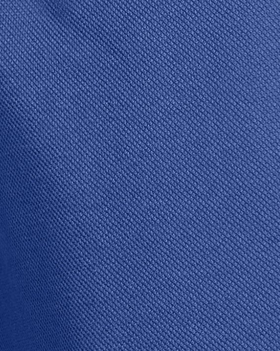 Men's UA Rival Fleece Textured Sliced 'N Diced Pants, Blue, pdpMainDesktop image number 4