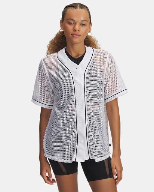 Maillot de baseball UA Sportstyle pour femme Maillot de baseball UA Sportstyle pour femme