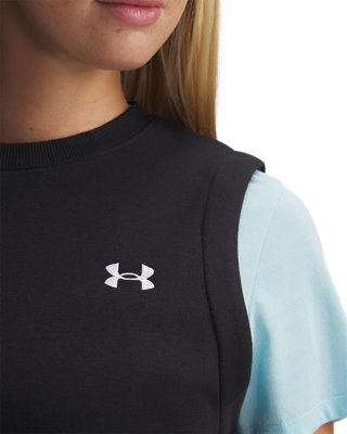 UA Rival Fleece, Black, pdpMainDesktop image number 2