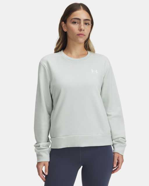 Sweat à col ras du cou UA Rival Terry pour femme Sweat à col ras du cou UA Rival Terry pour femme