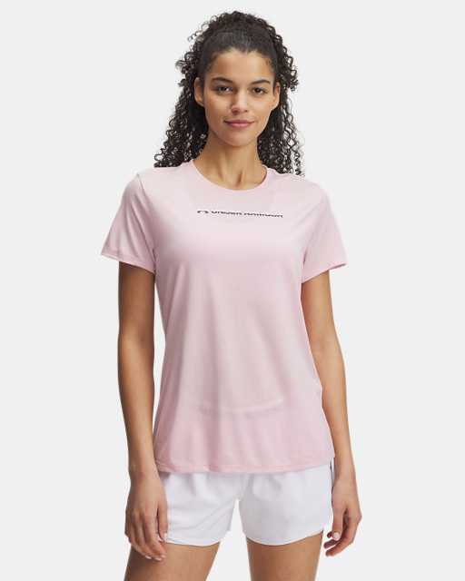 Haut à manches courtes à motif UA Tech™ PTH pour femme Haut à manches courtes à motif UA Tech™ PTH pour femme