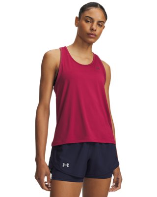 Under Armour Tech™ Knockout Women's Tank Claret / Ox Blood S