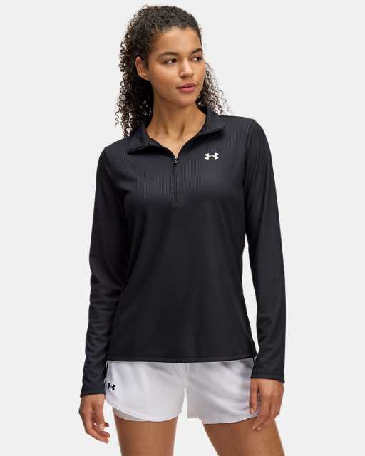 Maglia UA Tech™ Rib ½ Zip da donna Maglia UA Tech™ Rib ½ Zip da donna