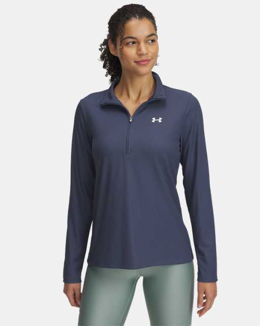 Maglia UA Tech™ Rib ½ Zip da donna Maglia UA Tech™ Rib ½ Zip da donna