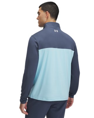 Męska bluza z krótkim zamkiem UA Tee To Green