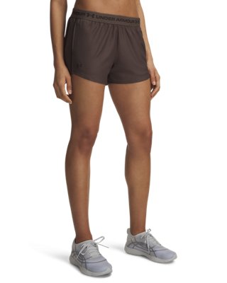 Under Armour Tech™ Play Up Shorts (7,5 cm) für Damen Peppercorn / Kona Braun XS