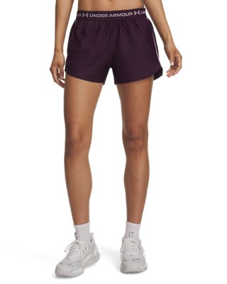 Under Armour Tech™ Play Up Shorts (7,5 cm) für Damen Violett Echo / Mauve Rosa XXL