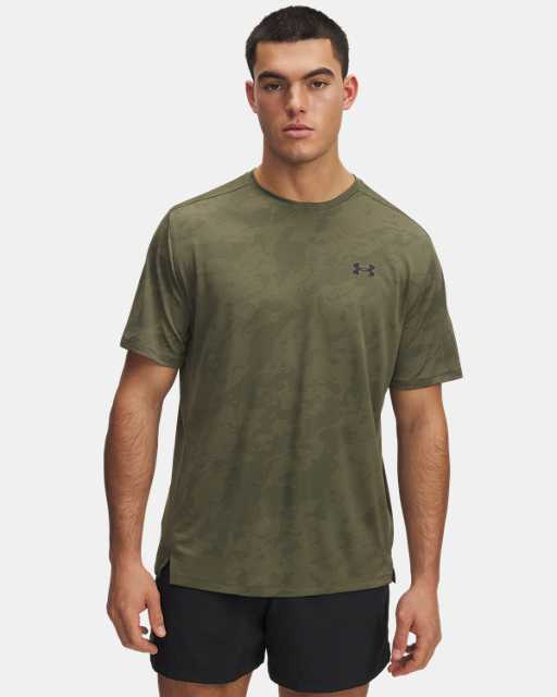 Maglia a maniche corte UA Tech™ Vent Jacquard da uomo Maglia a maniche corte UA Tech™ Vent Jacquard da uomo