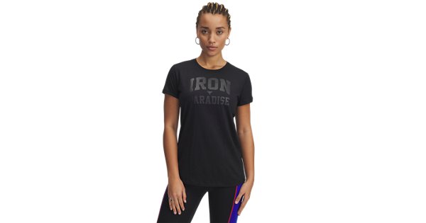UA]女Pjt Rock IP 短袖T-Shirt-優惠商品| -Under Armour 安德瑪