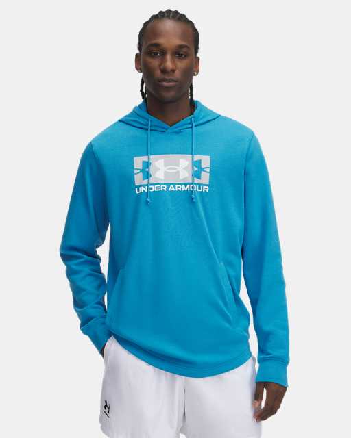 Herenhoodie UA Rival Terry met logo Herenhoodie UA Rival Terry met logo