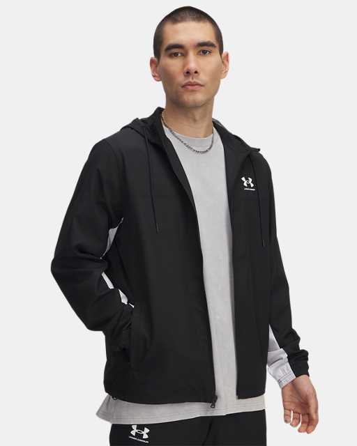 Giacca UA Rival Woven Windbreaker da uomo Giacca UA Rival Woven Windbreaker da uomo