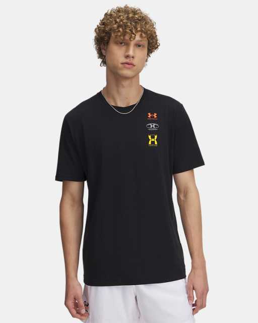 Haut à manches courtes et logo UA EVOL pour homme Haut à manches courtes et logo UA EVOL pour homme