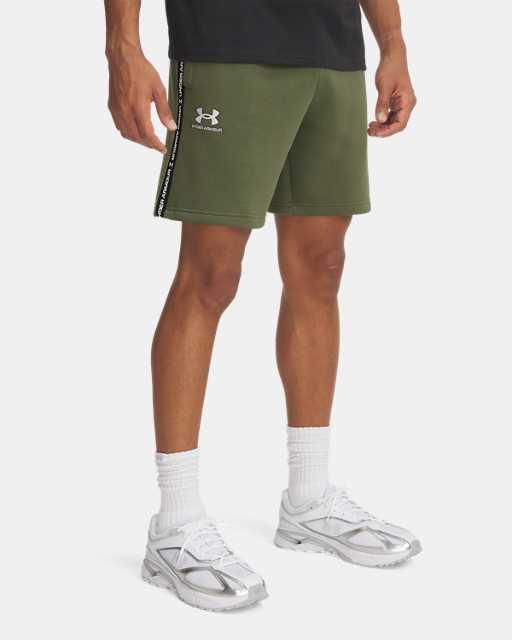 Short à bandes griffées UA Icon Fleece pour homme Short à bandes griffées UA Icon Fleece pour homme