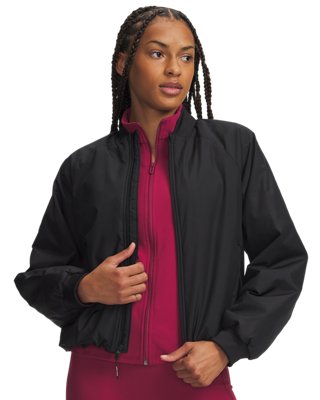 Женская куртка Under Armour UA Sportstyle Insulated Bomber, цвет: Чёрный — фото 1