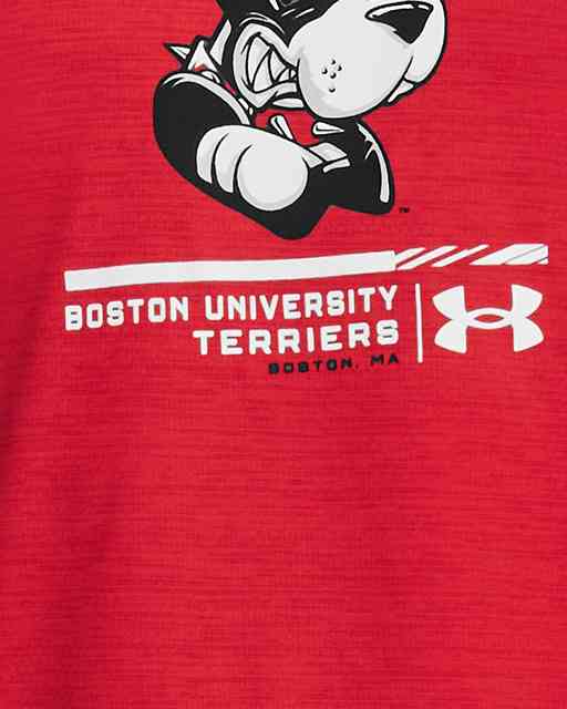 Mens Under Armour red Boston University Terriers Hockey Jersey
