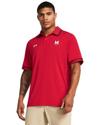 Men's UA Tee 2 Green Collegiate Tipped Polo