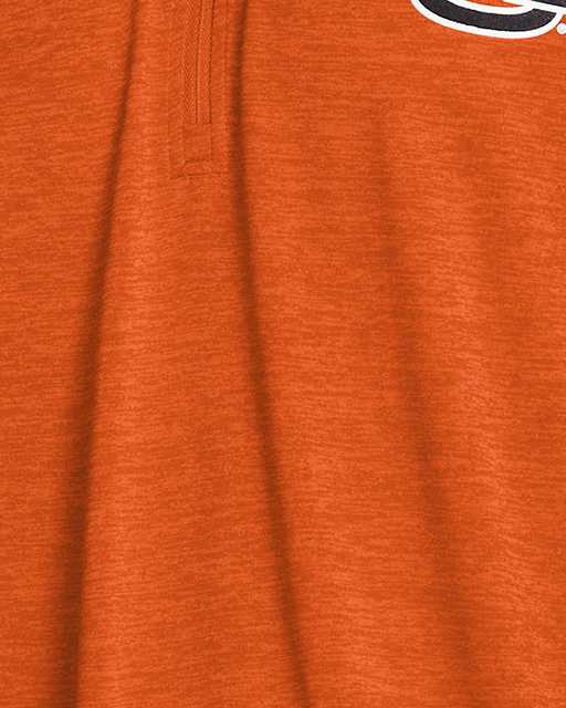 Under Armour Men's Bolt Orange Amplify Thermal Long Sleeve Shirt