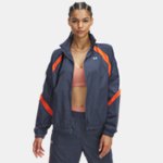 Women's UA Icon Crinkle Track Jacket | Under Armour Women's UA Icon Crinkle Track Jacket | Under Armour