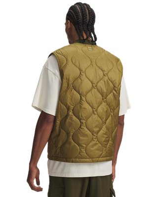 Мужской жилет Under Armour UA Heritage Vest, цвет: Зелёный — фото 2