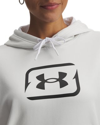 Chandail à capuchon en tissu bouclé UA Poisson Pro pour femmes