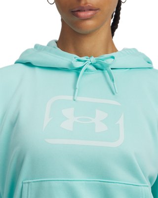 Chandail à capuchon en tissu bouclé UA Poisson Pro pour femmes