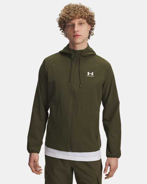 Veste coupe-vent UA Stretch Woven pour homme Veste coupe-vent UA Stretch Woven pour homme