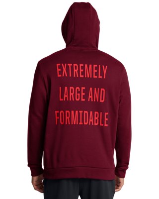 Project Rock Red One E.L.F. Men's Hoodie | Under Armour