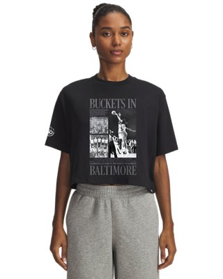 UA Buckets In Bmore Heavyweight Women’s Short Sleeve from Under Armour - $35.97