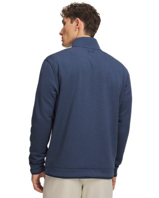 Мужские топы Under Armour UA SweaterFleece ¼ Zip, цвет: Academy / Academy — фото 2