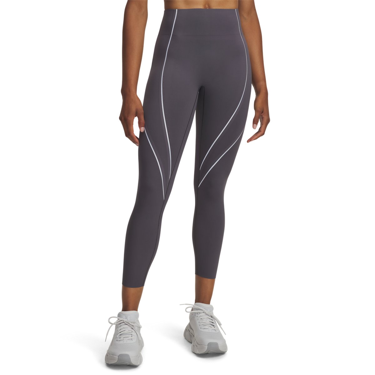 Under Armour  Halo Bonded Women's Ankle Leggings Gray SM