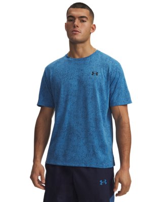 Under Armour Men's Blue Tech™ Short Sleeve Aegean / Black 3XL