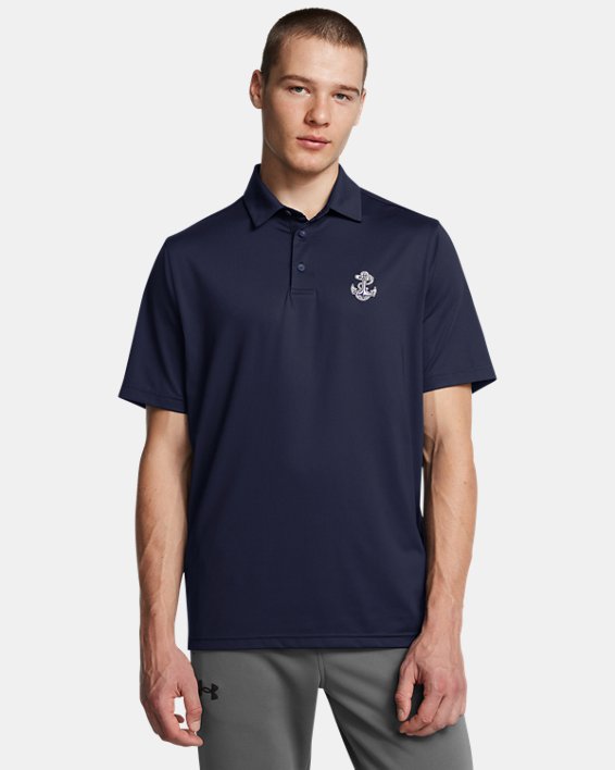 Under Armour Tee to Green Golf Polo - Varsity Blue/Midnight Navy Under Armour Tee to Green Golf Polo - Varsity Blue/Midnight Navy