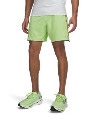 Under Armour Men's Green Velociti Pro 7" Shorts Lumos Lime / Reflective L