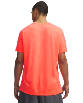Мужской топ Under Armour UA Velociti Reflect Short Sleeve, цвет: Оранжевый / Светоотражающий — фото 2