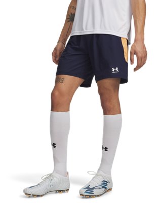 Under Armour Men's Blue Challenger Pro Shorts Midnight Navy / White S