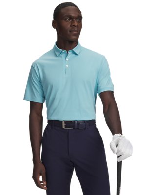 UNDER ARMOUR ゴルフシャツ XL ライトブルー Men's Polo & Golf Shirts in Blue for Golf | Under Armour