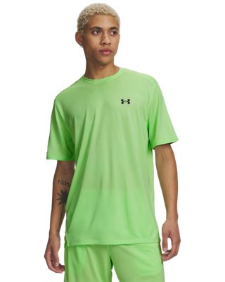 Under Armour Haut à manches courtes Tech Vent VHS Jacqrd pour homme Lumos Lime, Taille L