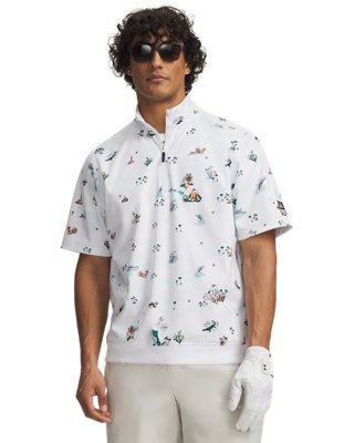 UA Drive Wind Golf Trip Men’s Short Sleeve ½ Zip from Under Armour - $85