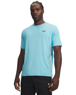 Haut à manches courtes Under Armour Tech™ Play pour homme Fresco Bleu / Noir / Noir S