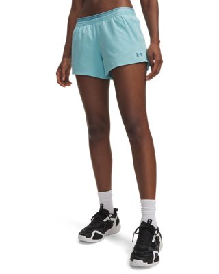 Under Armour Women's Blue Vanish Woven 3" Shorts Haze / Boundless Xs