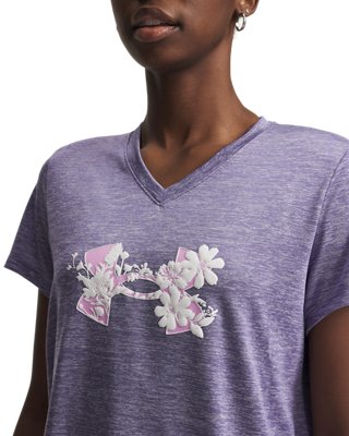 UA Tech™ Twist Graphic Women's V-Neck Short Sleeve | Under Armour