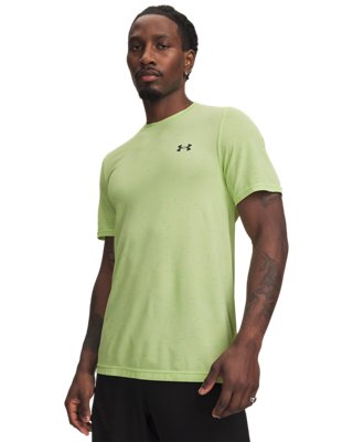 Under Armour Men's Green Vanish Seamless Short Sleeve Lumos Lime / Black Xxl