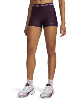 HeatGear® Shorty Shorts (7,5 cm) für Damen Violett Echo / Mauve Rosa XXL
