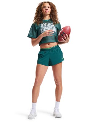 UA Football Mesh, Green, pdpMainDesktop image number 3