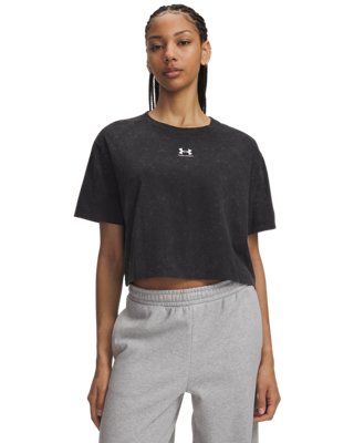 UA Rival Boxy Wash Women's T-Shirt